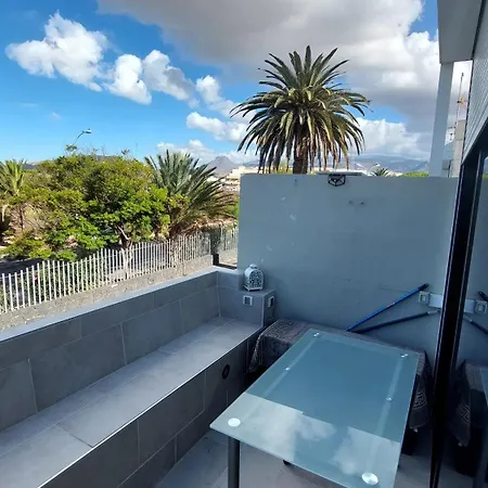 Tenerife South Sunny Terrace With View And Big Pool Aircon Dw Апартаменты