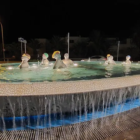Апартаменты Tenerife South Sunny Terrace With View And Big Pool Aircon Dw Коста-дель-Силенцио
