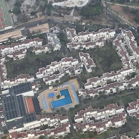 아파트 Tenerife South Sunny Terrace With View And Big Pool Aircon Dw 코스타델실렌시오