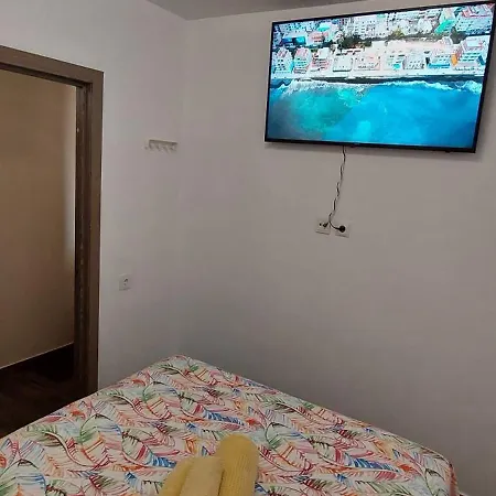 Tenerife South Sunny Terrace With View And Big Pool Aircon Dw