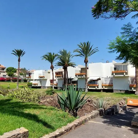 아파트 Tenerife South Sunny Terrace With View And Big Pool Aircon Dw 코스타델실렌시오