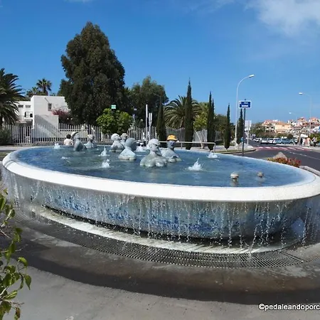 Tenerife South Sunny Terrace With View And Big Pool Aircon Dw Costa Del Silencio