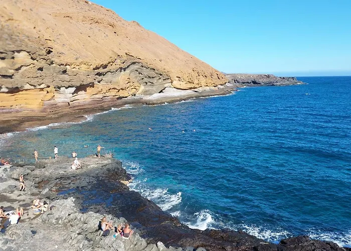 Tenerife South Sunny Terrace With View And Big Pool Aircon Dw Διαμέρισμα *